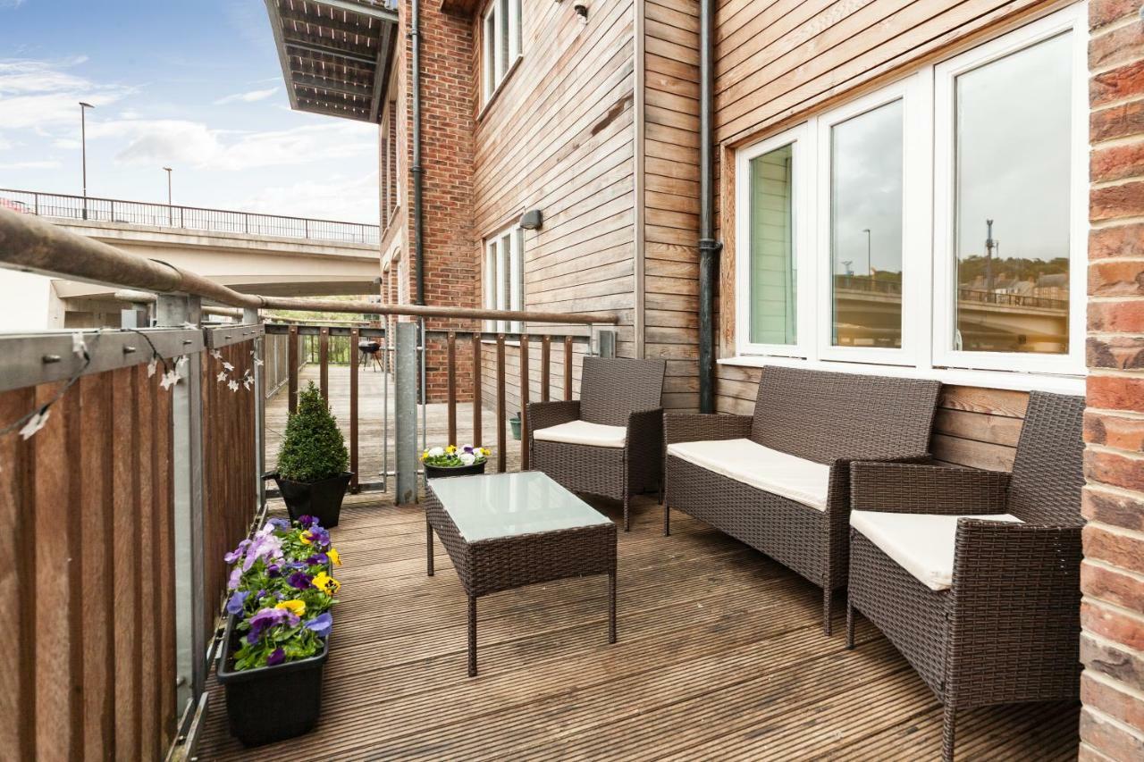 Central Durham Riverfront Apartment Esterno foto